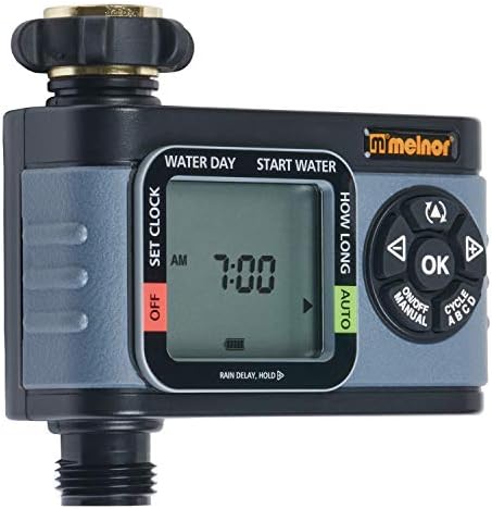 Melnor 65099-AMZ HydroLogic 1-Zone Digital Water Timer with Moisture Sensor Amazon Bundle, Timer & Moisture Set - Image 2