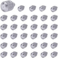 Fogland Stainless Steel Misting Nozzles, 35 Pack, 0.016" Orifice Mist Heads by Fogland