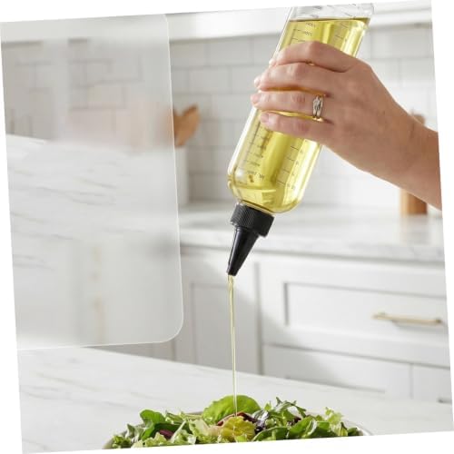 DOITOOL 8pcs Oz Plastic Squeeze Bottle with Graduated Scale, Leakproof Reusable Pet Dispenser for Hair Coloring and Daily Storage, Easy to Clean Kitchen and Laboratory Applicator - Image 7