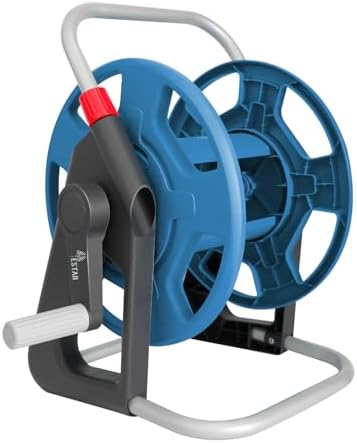 Garden Water Hose Reel,Holds 50-60 Ft of 5/8" Hose by Garden