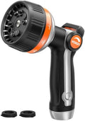 VOXON Full Metal Garden Hose Nozzle, 10 Spray Patterns by VOXON