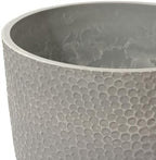 LA JOLIE MUSE Tall Outdoor Round Planter, 20 Inch Large Flower Pot, Grey - Image 6