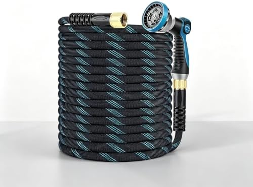 Non Expanding Garden Hose 100 Ft Kink Free Flexible Water Hose with by Unknown