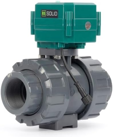 U.S. Solid 1-1/4" Smart WiFi UPVC Motorized Ball Valve, Automatic Water Shutoff, App Remote Control with Real-Time Status Feedback, IP65 Water-Resistant, 5V DC USB Powered - Image 5