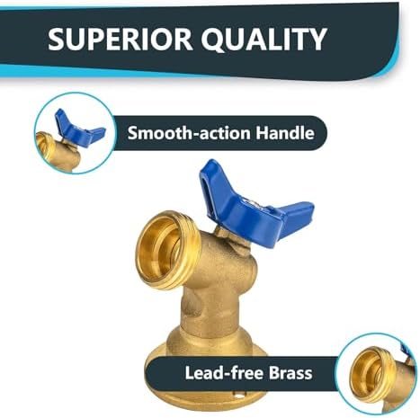 30Pack Seelink 3/4" FIP x 3/4" MHT Hose Bibb Valve - Image 4