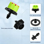Sprinkler Irrigation Drippers,1/4" Barbed Drip Emitter,360 Degree - Image 4