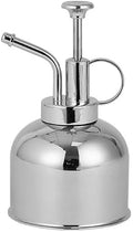 300ml Copper Plant Mister, Stainless Steel Watering Spray Bottle, Ergonomic Design, Perfect for Indoor & Outdoor Plants (Color:Sliver) by RCJCQSR