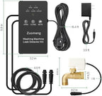 Washing Machine Water Leak Detector Kit with Dual Power Supply, Precise Sensor, Automatic Shut-Off Hot & Cold Valves 3/4" 90° , Alarm Sound and Alarm Light - Image 6