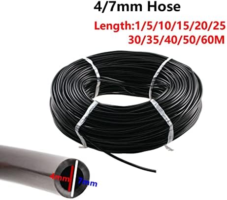 4/7mm Watering Hose PVC Micro Drip Irrigation Tube, for Plants Flower Sprinkler Pipe Garden Hose Drip Misting Irrigation Pipe 1/4'' (Size : 25M) - Image 2