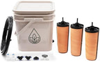Thirsty Earth: CottaCup Automatic Olla Watering System for Your Garden (3 Cup Kit) by Unknown
