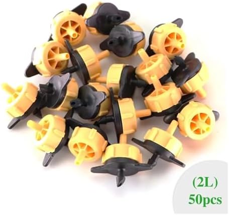 2L 4L 8L Fixed Flow Pressure Compensating Dripper Emitters - Image 2