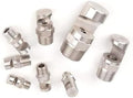 304 Stainless Steel Cleaning Nozzle Wide Angle Fan Nozzle (1/8, 1/4, 3/8, 1/2, 3/4BSPT) high Pressure Cleaning Nozzle Flood Nozzle Flat Fan Nozzle by Unknown