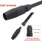 Replacement High Pressure Water Spray Gun Wand Nozzle & 32FT Hose, - Image 6
