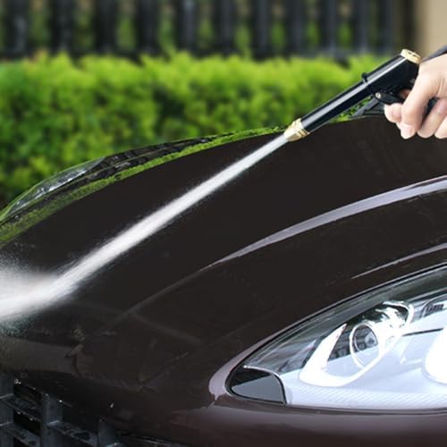 Multifunctional Car Wash Tool, Powerful High-Pressure Home Car Wash & Garden Sprayer, Heavy Duty Adjustable Twist Hose Nozzle, for Watering Plants and Washing Cars with 4 Mode (B Set+33ft Hose) - Image 2