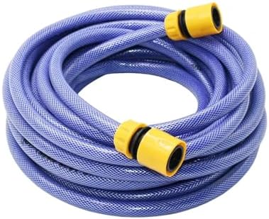 Garden supplies 5m-20m Garden Watering Hose With 1/2 Connector PVC Car Wash Garden Irrigation Pipe Plants Flower Sprinkler Tools Nozzle(Red) by Unknown