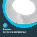 Eastman 0.17 Inch ID (1/4 Inch OD) PVC Clear Vinyl Tubing, 20 Foot Length, 98560 (Pack of 10) - Image 6