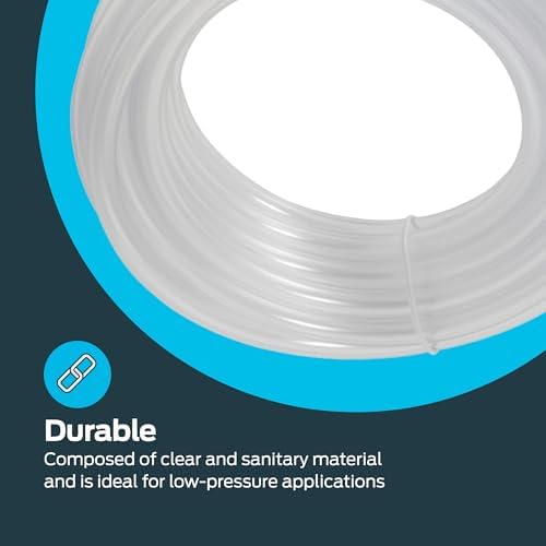 Eastman 0.17 Inch ID (1/4 Inch OD) PVC Clear Vinyl Tubing, 20 Foot Length, 98560 (Pack of 10) - Image 6