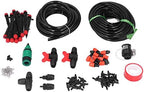 GOWENIC Lawn Greenhouse Misting Kit | Micro Drip Irrigation System with 8/12 & 4/7 Hose for Patio Cooling by GOWENIC