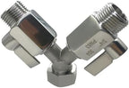 beduan Garden Hose Splitter Shut Off Ball Valve 2 Way Y Connect Heavy Duty - Image 4