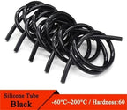 Food Grade Black Silicone Rubber Hose, Flexible Nontoxic Tube ID 10-M - Image 2