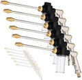 Lounsweer 6 Pack 2 In 1 High Pressure Hose Nozzle with Soap Foam Sprayer by Lounsweer