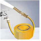 Hose Nozzle High Pressure,High Pressure Garden Hose Nozzle,Car Wash Gun with Hose for Auto Garden Patio Wndow (30 meters) by ZINTTTZINT