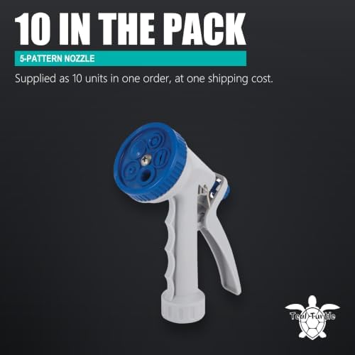 Teal Turtle 5-Pattern Nozzle, 10-Pack - Image 3