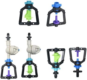 360 Degree Rotating Refraction Sprinkler Nozzle Garden Irrigation 10 Pack - Image 2