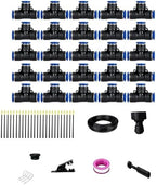 5M-25M Outdoor Misting Cooling Systems Garden Irrigation Watering 8Mm Atomizer Nozzles for Potted Planter and Garden - Image 7