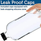 Large Clear Glass Spray Bottles, Empty, Refillable, Water, Fine Mist 16 oz - Image 4