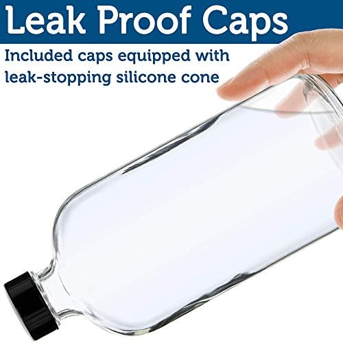 Large Clear Glass Spray Bottles, Empty, Refillable, Water, Fine Mist 16 oz - Image 4