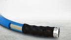 BluSeal Hot/Cold Water Rubber Garden Hose, 100% Rubber, Ultra-Light, Super Strong, 500 PSI, 50F to 190F Degrees, High Strength Polyester Braided (3/4" x 15') - Image 5