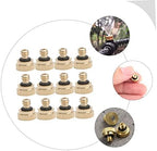 SUPVOX 60pcs Heavy Duty Brass Misting Nozzle Replacement for Water Sprayer Garden Hoses - Image 4