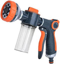 Foam Water Gun Hose Nozzle Car Wash Cleaning Tools Garden Lawn Watering Irrigation Sprinkler Spray Gun Garden Supplies(P01) by DITVA