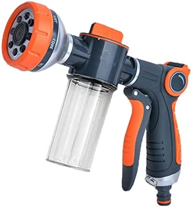 Foam Water Gun Hose Nozzle Car Wash Cleaning Tools Garden Lawn Watering Irrigation Sprinkler Spray Gun Garden Supplies(P01) by DITVA