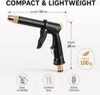 High Pressure Garden Hose Nozzle Kit, 3 Spray Modes & Foam Bottle - Image 6