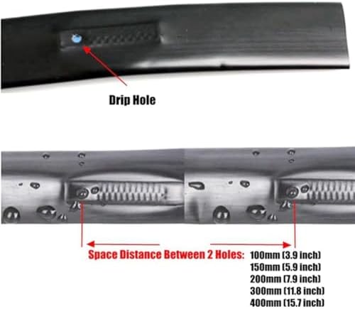 16mm 1-Hole Drip Irrigation Hose 1pcs, for Fruit Tee Greenhouse Irrigation Drip Tape Micro Irrigation System Streamline Seepage Pipe (Color : Space 200mm, Size : 100m(2RollsX50m)) - Image 4