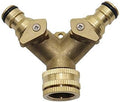 Shut Off Valve 3/4" Brass 2-Way Shut Off Coupling With Valve,16mm by Unknown