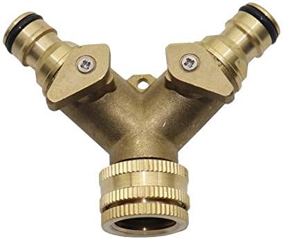Shut Off Valve 3/4" Brass 2-Way Shut Off Coupling With Valve,16mm by Unknown