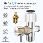 Arofa 2 Pack Handheld Bidet Sprayer for Toilet, Adjustable Water Pressure - Image 5
