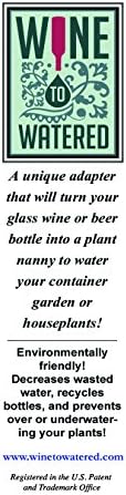 Adapters- Set of 5- Turns Your Wine Bottle Into a Plant Waterer! - Image 5
