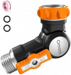 Omont Swivels 180° To 360° Garden Hose Connector Faucet Extender Metal Adjustable Water Hose Adapter Universal Water Hose Connector Fittings by Omont