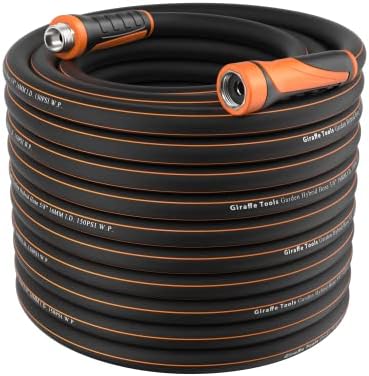 Product Image Giraffe Tools Garden Hose 100ft x 5/8", Water Hose Heavy Duty, Flexible with Garden Hose 20ft x 5/8", Custom Length, Heavy Duty, No Kink, Flexible - Image 2