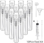 40Pcs Mini Perfume Sample Bottles Glass Small Spray Fine Mist Travel Refillable - Image 6