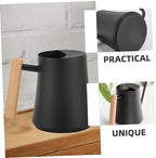 VICASKY Vintage Metal Long Spout Watering Can with Wooden Handle for Indoor Plants Stainless Steel Garden Pot for Precise Watering Design for Flowers and Houseplants - Image 3