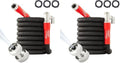 Pocket Hose 50 FT Silver Bullet 2.0 Expandable Garden Hose w/Turbo Shot Nozzle, AS SEEN ON TV, Lead-Free, Solid Aluminum Connectors, Easy On/Off Valve, Kink-Free, Leak-Proof (Pack of 2) by PocketHose