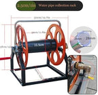 Heavy Duty Metal Garden Hose Reel, Wall Mountable for 1/2 3/4 1 Inch Hoses, Portable Hose Organizer for Lawn Watering & Cable Storage,2.5cm/1in - Image 5