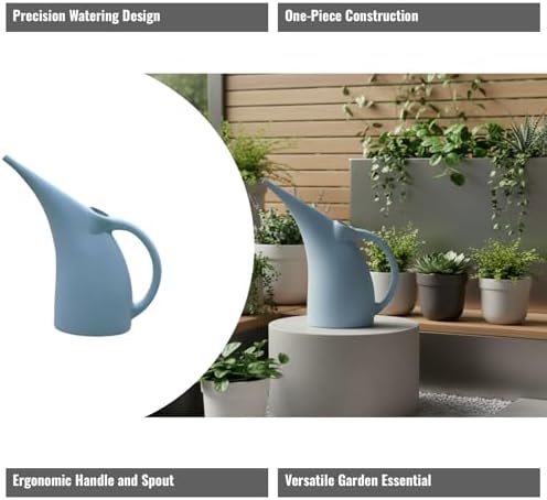 Long Spout Watering Can for Indoor Plants - pp Precision Garden Watering Can (Blue 38x17.5x38 cm) - Image 2