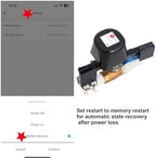 Ufairy WiFi 3rd Generation Smart Water Valve Shutoff Manipulator Domotique Valve Controller Compatible with Alexa Google No Hub Required Black 31x15x75cm GR-W-105 - Image 5