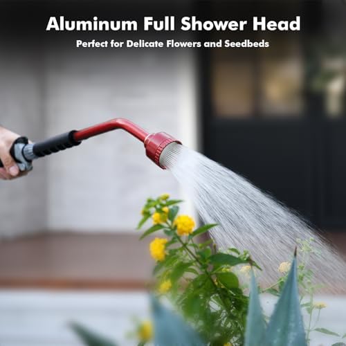 RESTMO 24 Inches Long Watering Wand for Garden Hose, Full Shower Spray Wand - Image 4